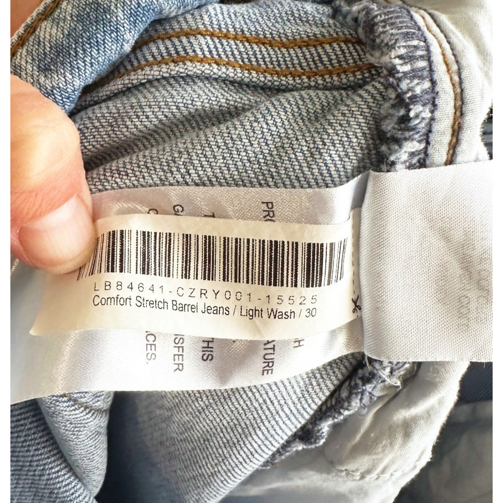 Quince Light Blue Straight Leg Women’s Jeans - Picture 7 of 10